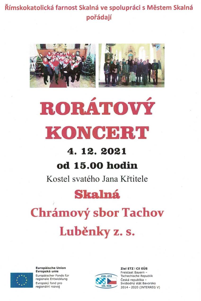 Rorátový koncert Skalná